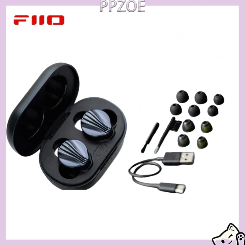 FiiO FW5 Hi‑Fi TWS True‑Wireless In‑Ear Earbuds Bluetooth 5.2 High‑Fidelity Earphones, Optimized For iOS Android Smartphone