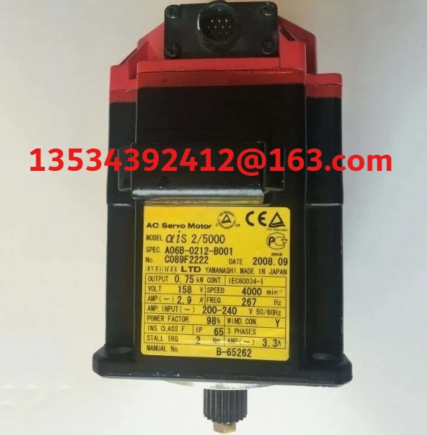 

For Fanuc A06B-0212-B001 AC Servo Motor A06B-0212-B001