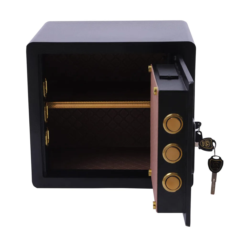 Modern Minimalism Design Biometric Fingerprint Touch Screen Safe Auto-Open Safe Box Safety Steel Household Home Safes