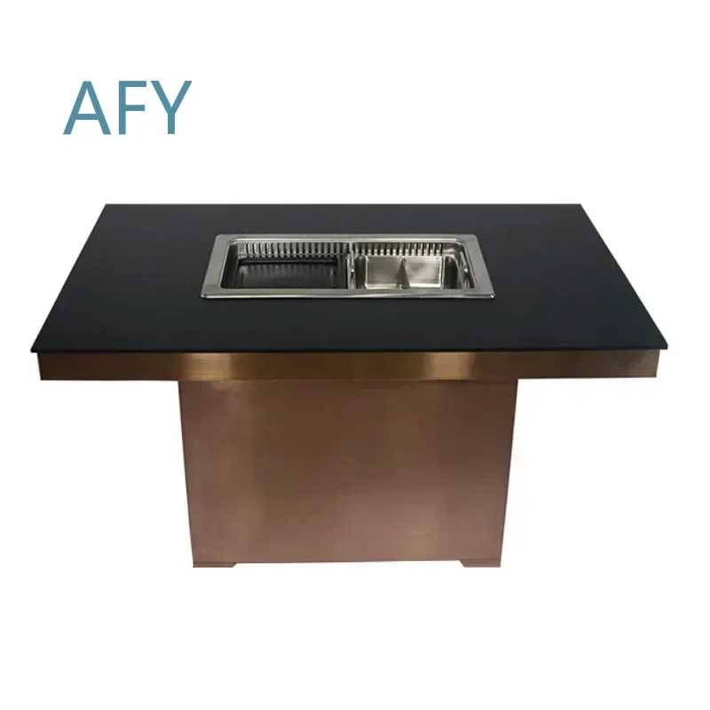 for Home Appliances Self Service Barbecue Rinse Pot for Korean Electric Barbecue Stove Smokeless Grill Restaurant Smoke