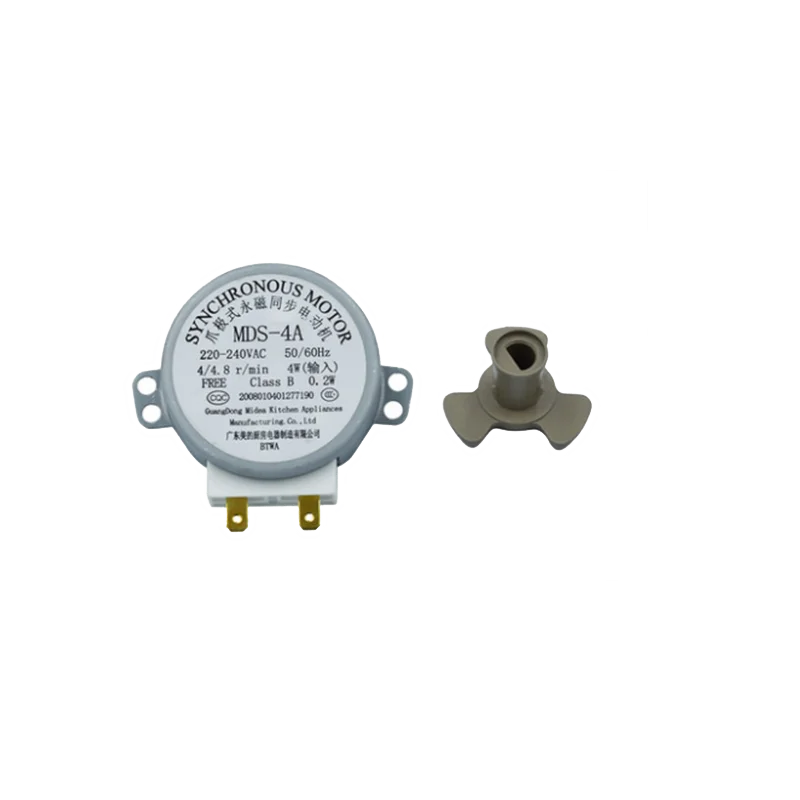 ميديا ملحقات فرن الميكروويف 220 فولت محرك القرص الدوار جديد مخلب القطب المغناطيس الدائم متزامن موتور الزجاج الدوار المحرك