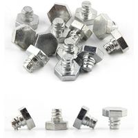 6 Pcs Performance Tip Pack Parts Kits Replacement Part Spin Track Spinning Tops Screw Metal Face Bolts