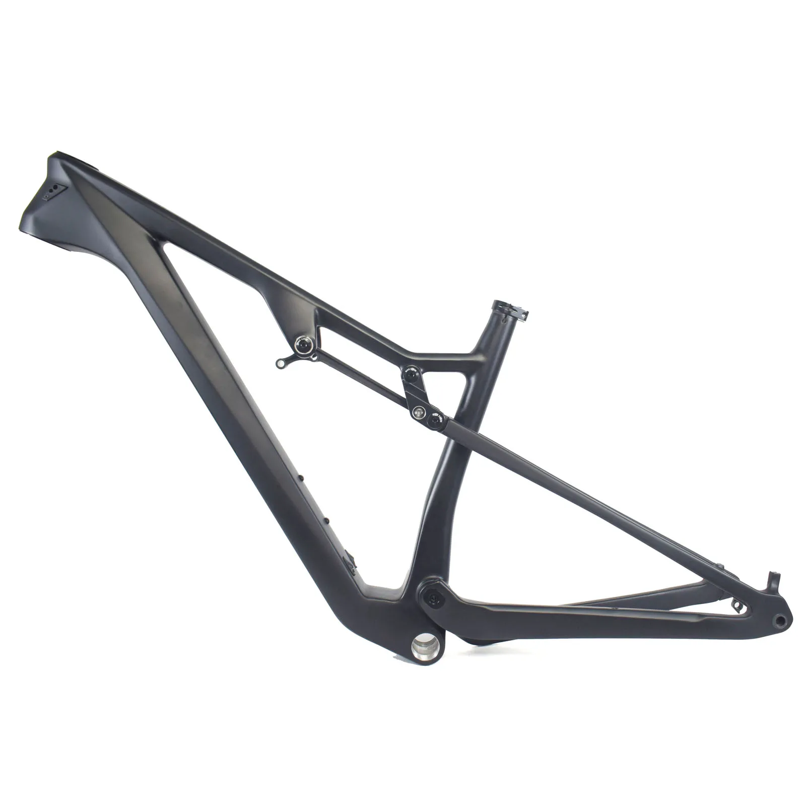 29er Full Suspension Mountain Bike Frames BSA Carbon Frame Boost 148mm Carbon Suspension XC Frameset Size 15.5/17.5/19 Inch