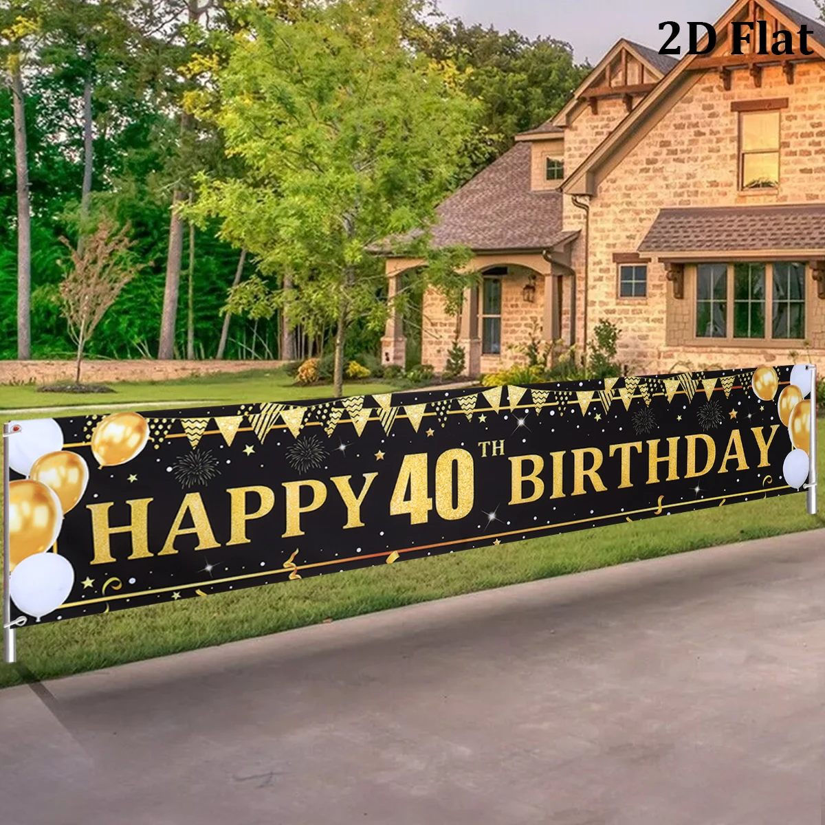 Schwarzgoldene Luftballons, Fl – Party Banner Gold Bewertung und Preis