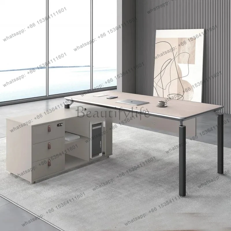 generation simple high-end office President's desk Office furniture Large board table Study writing desk