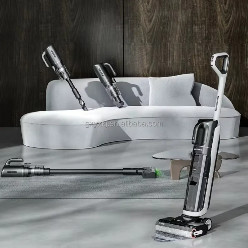 

2024 Dreame H40 Station Hand Held Vacuums Cleaner Upright Stick Cordless Handheld Wet and Dry Vacuum