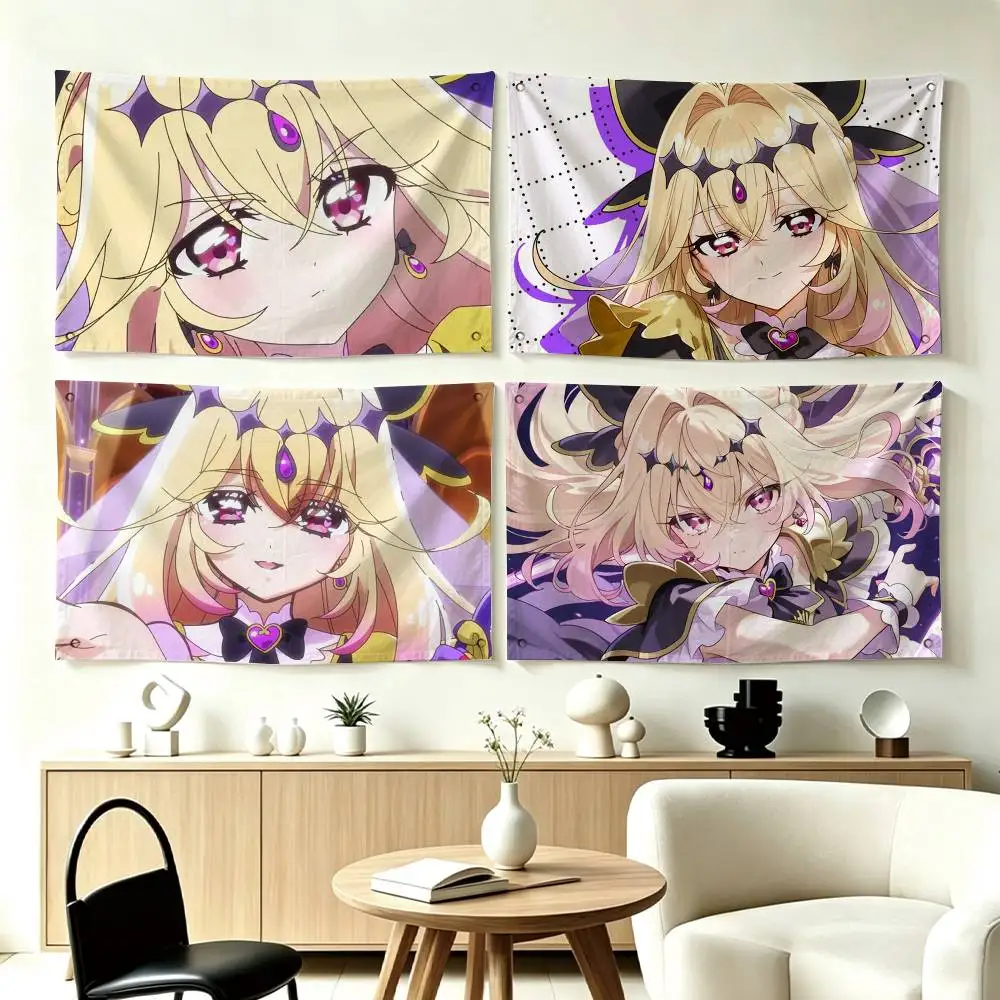 Cure A-Arcana Shadow Moria Luluka Flags Wall Hanging Tapestry Outdoor Garage Room Decorative flag Background Blanket