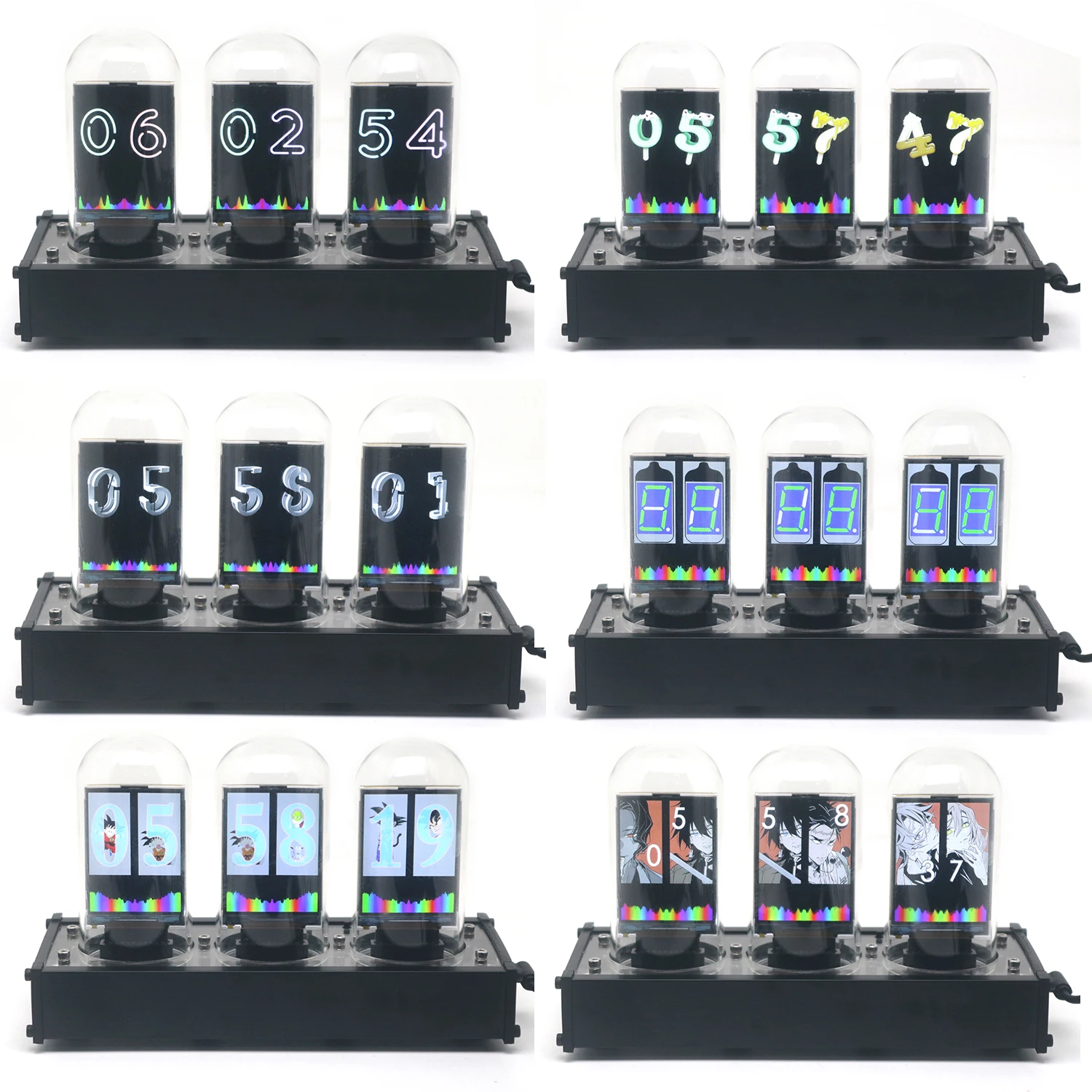 Horloge à Tube Nixie analogiqu - Retro Gaming Youtube avis et prix