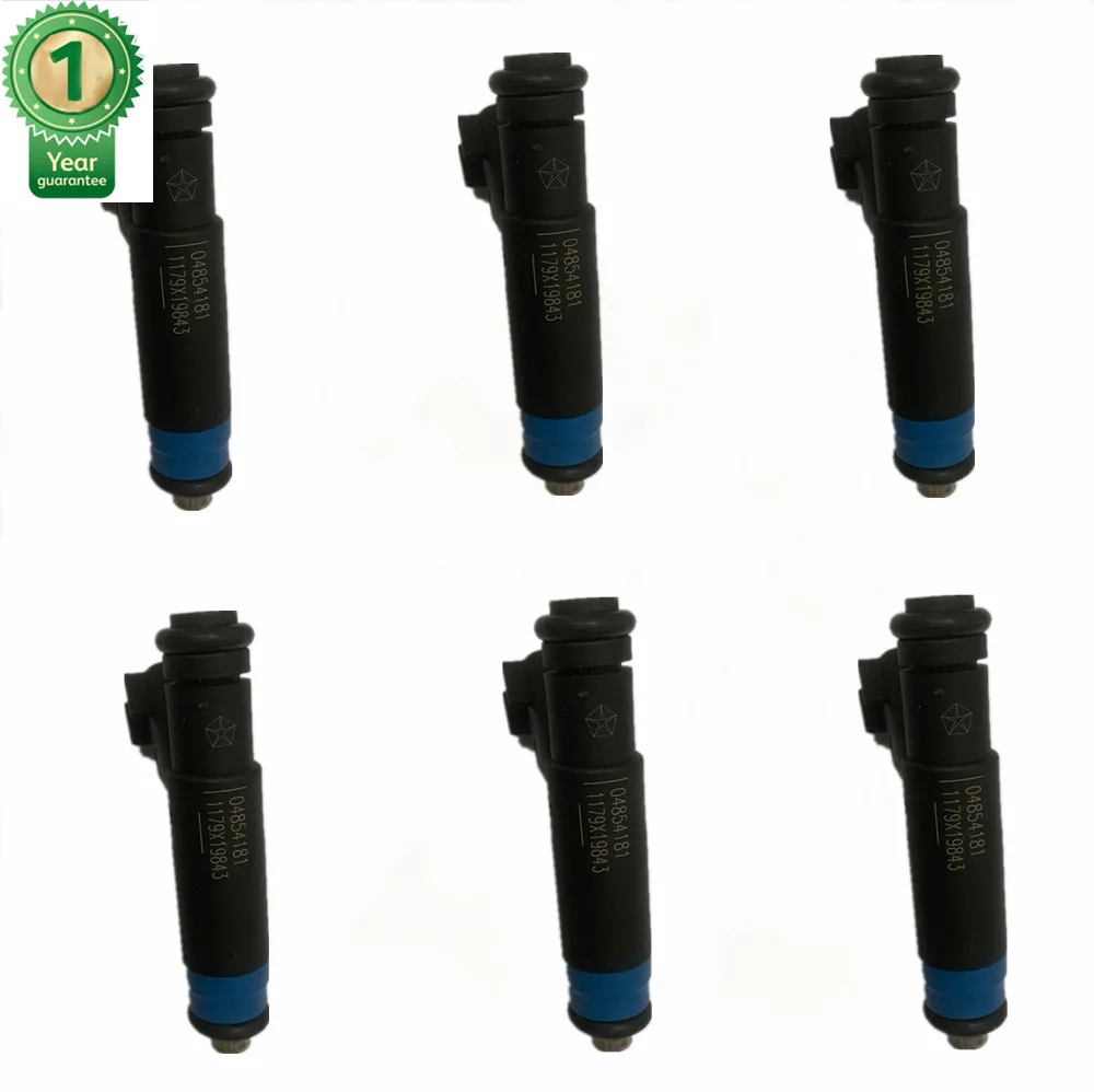 

6 PCS Fuel Injectors OEM 04854181 For Jeep TJ Grand Cherokee Wrangler Jeep Cherokee 4.0L