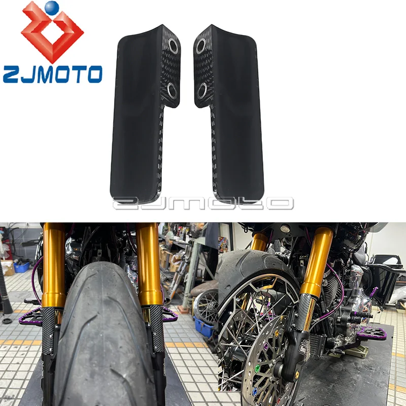 

Aluminum Front Fork Leg Protector Dust Guards For Harley CVO Road Glide FLTRXSE 2023-2024 FLTRXSTSE 2024 Upgrade Heat Resistant
