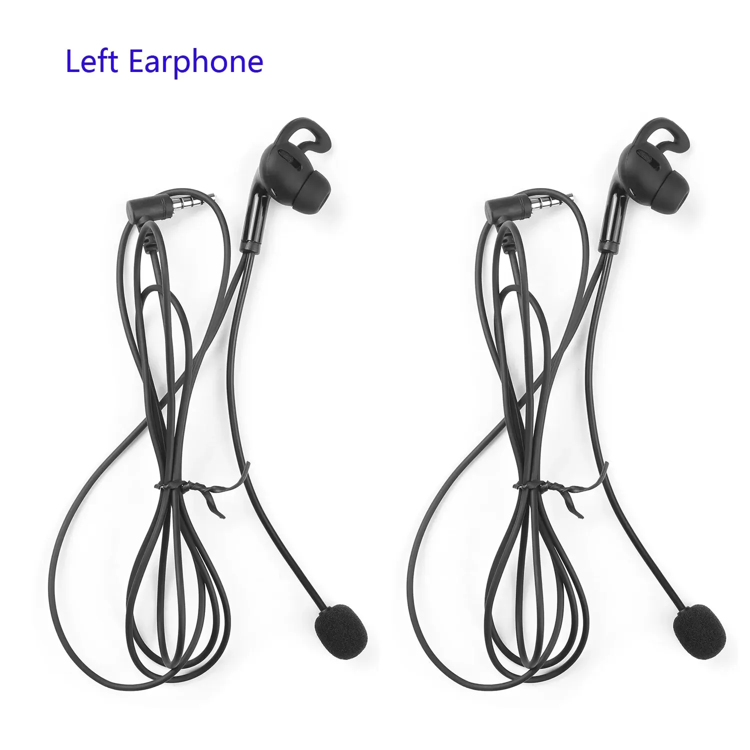 2pc ejeas fbim hands free 3,5mm jack schiedsrichter headset kopfhörer für v4c plus v6c pro 4