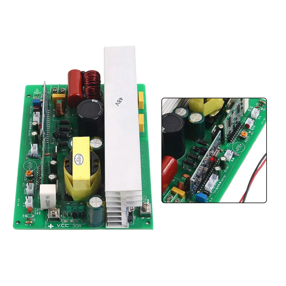 1PC 1000W EG8010 Pure Sine Wave Inverter IGBT 27A 600V Transistors DC48V To AC220V Power Converter Boost Converter 171*119*52mm