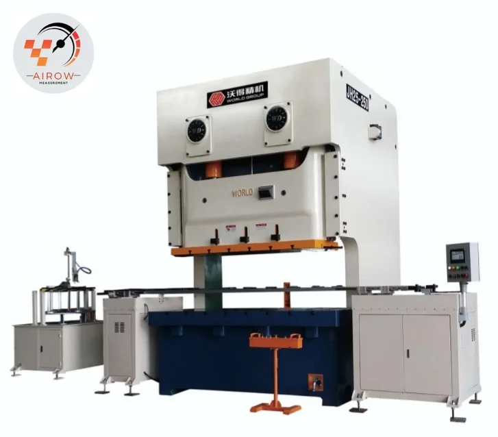 AIROW Heavy Duty Open Type Fixed Table Press JH25-250 Manual Press Punch Machine Automatic Machine