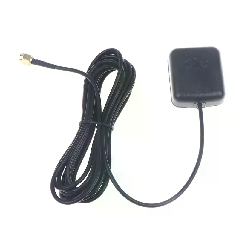 Car GPS Antenna SMA Connector 3 Meter Cable GPS Signal Antenna Receiver Auto Aerial Adapter For Car Navigation Camera Mp5 Player