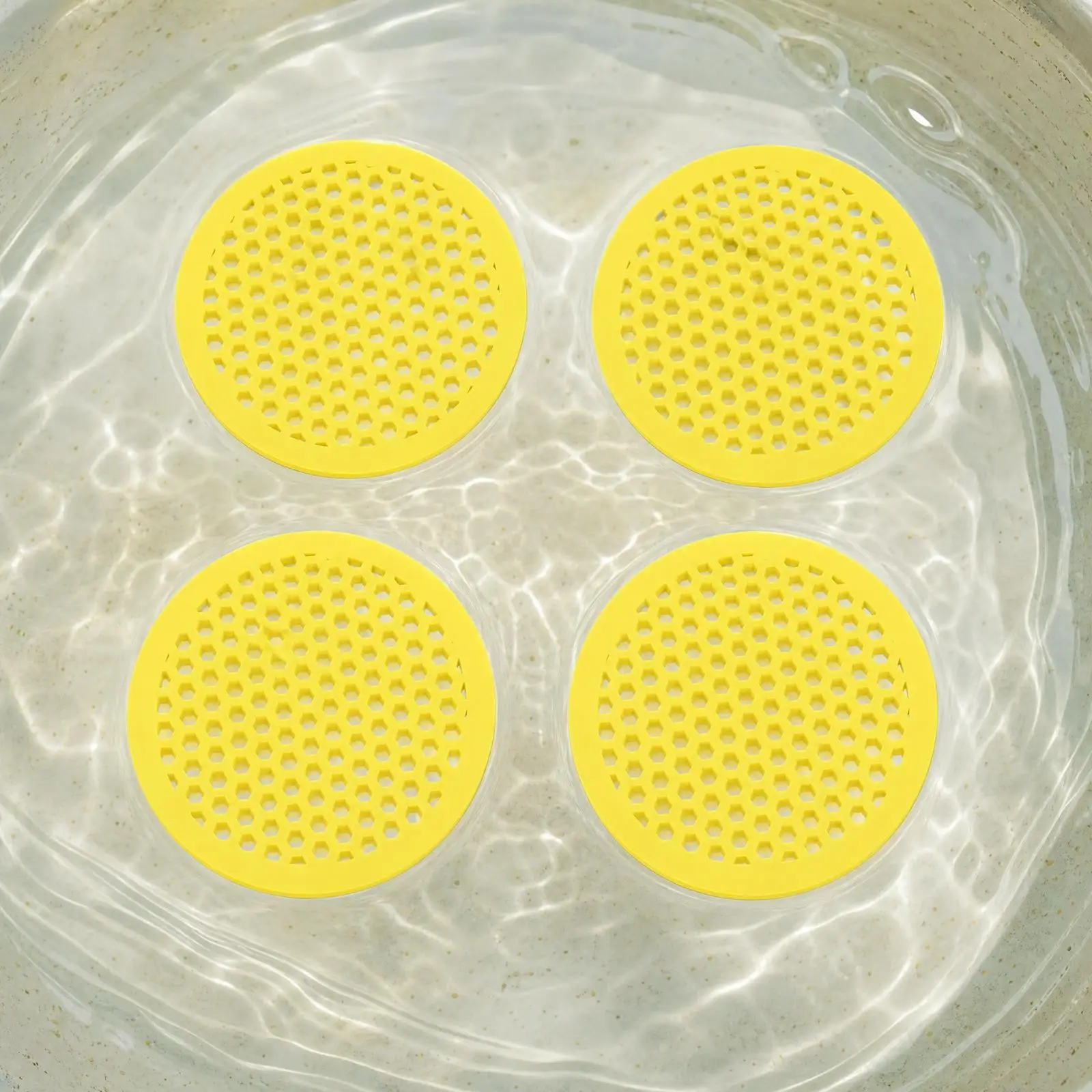Floating Water Feeder for Bees Butterfly Pollinator Station EVA Foam Round Pad for Birdbath Pond Garden Balcony Outdoor Support