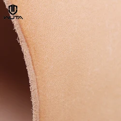 WUTA 8-10oz Tuscany Full Grain Cowhide Leather Hide Shoulder & Butt 3-4mm Vegetable Tanned Leather Sheet Craft DIY Belt Strap