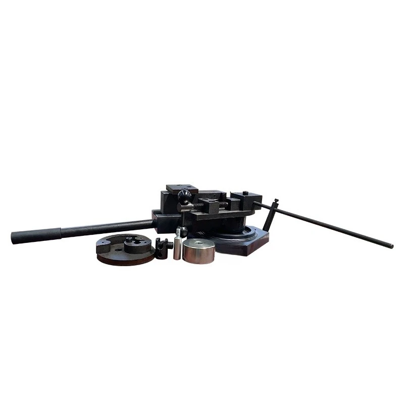 Industrial pipe bending machine SBG-40 multi-function bending machine Portable flat steel square steel round steel bending