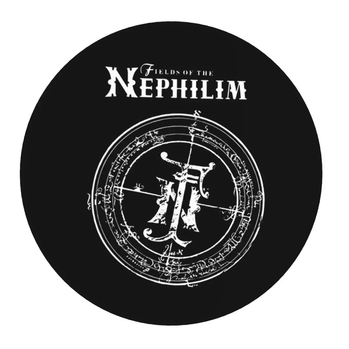 Fields Of The Nephilim Round Mouse Pad Computer Keyboard Mouse Mat Gamer Laptop Desk Mat Office Table Mats