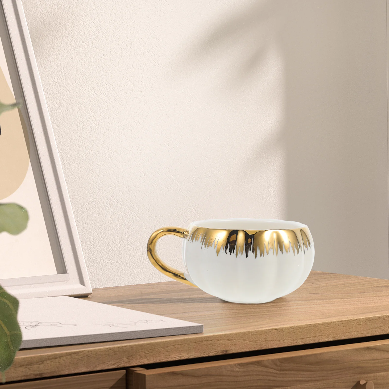 

Pumpkin Ceramic Mug Sturdy Easy Wash Smooth Edges Perfect for Coffee Tea Milk Juice Home Office Gift Coffee Mugs