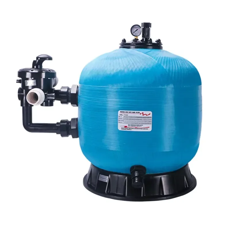 Essential Heavy Fiberglass Side Mounted Water Sand Filter for Swimming Pool Use