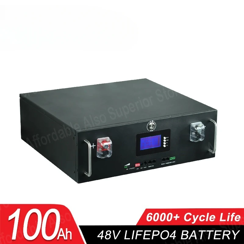 48V 100Ah 200Ah Lifepo4 Battery Pack 4S100A Built-in BMS Grade a Cells 6000 Cycle 32 Parallel 48V 70Ah Lithium Battery