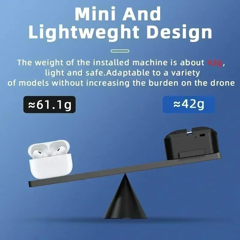 

BRDRC Airdrop System Universal Drop System for DJI Avata 2/Mini 4 Pro/Air 3/Mavic 3 Pro/Mini 3 Pro System Drone Accessories