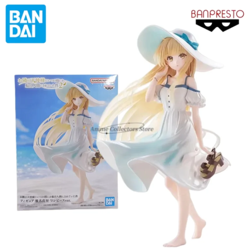 

In Stock Bandai The Angel Next Door Spoils Me Rotten Mahiru Shiina One Piece Dress Ver. Anime Figure Collectible Model Gift