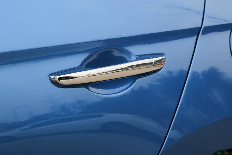 For Hyundai i30 GT PD Elantra 2017 2018 2019 2020 2021 Glossy Black Car Door Handle Cover Trim Sticker Styling Accessories