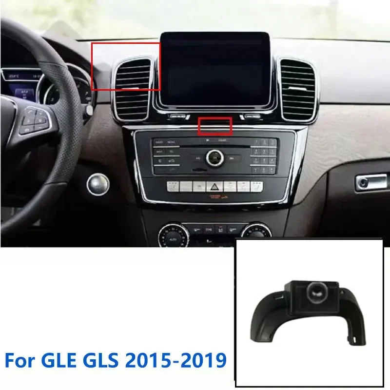 17mm Special Mounts For Mercedes Benz GLE W167 W166 GLS X167 X166 Car Phone Holder GPS Fixed Bracket Accessories 2015-2021