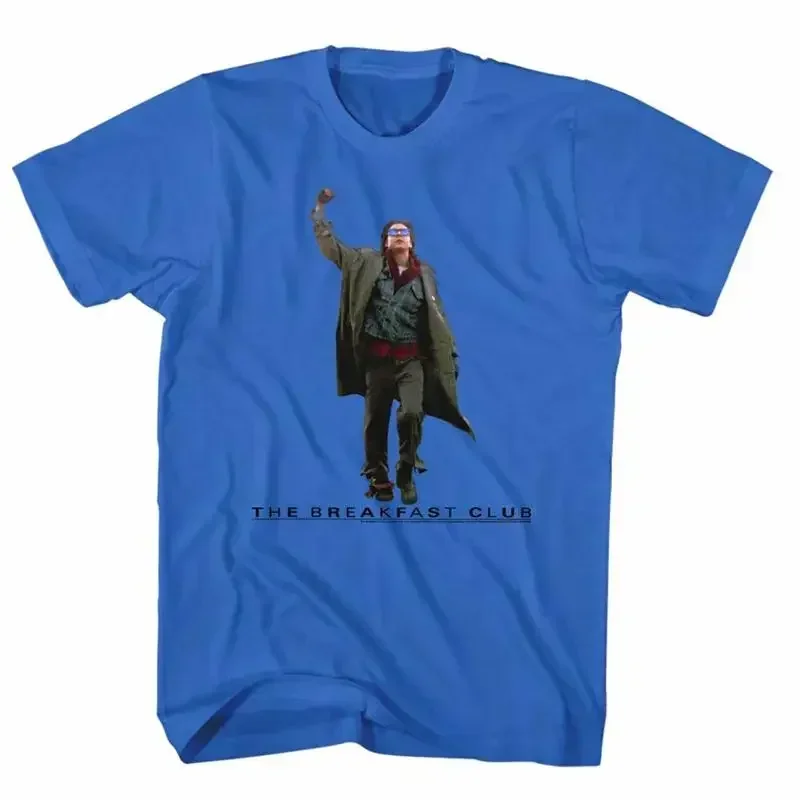 Breakfast Club Fist Pump Men's Blue T Shirt