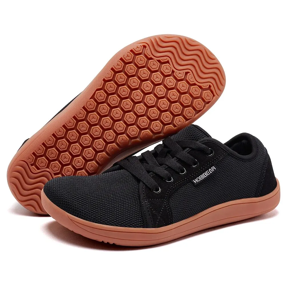 HOBIBEAR Mens Minimalist Barefoot Shoes | Zero Drop | Wide Width Fashion Sneakers