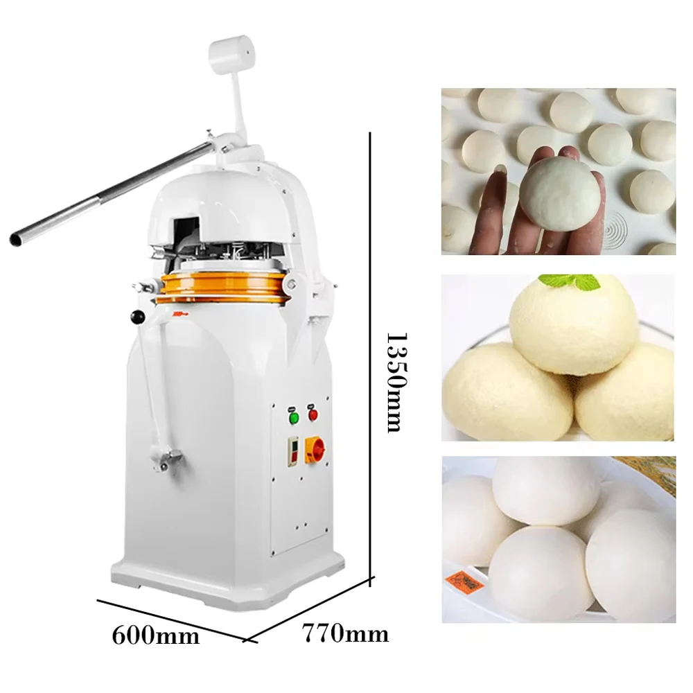 Multifunctionele Commerciële 30 stks Semi-automatische Deeg Divider Rounder/Rolled Pizza Deeg/Deg Bal Making Machine