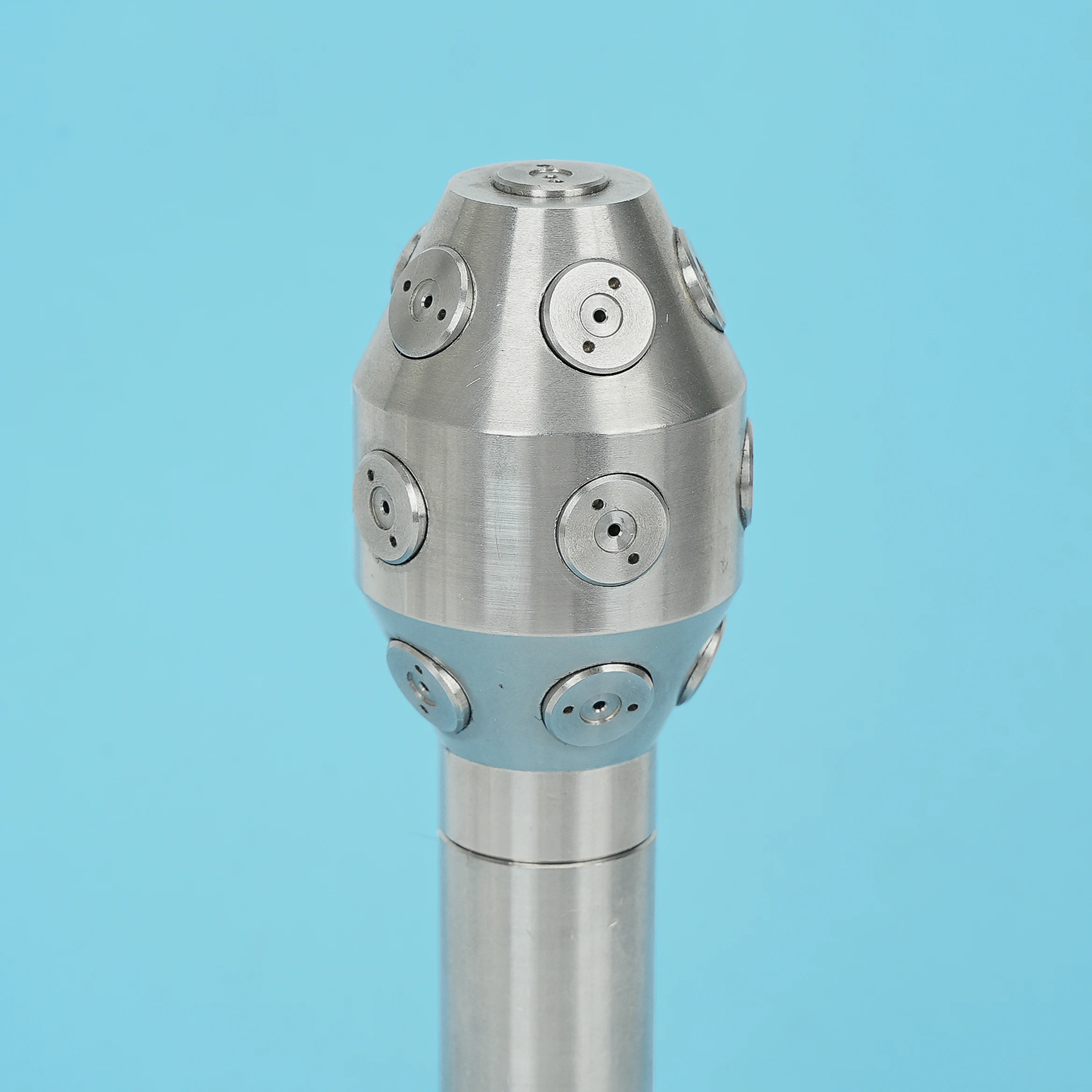 9800 16-head Stainless Steel Tank Washing Nozzle Rotary Ball Spray Nozzle Multi-hole Tank Cleaning Spray Head Replacement Parts