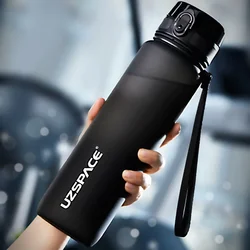 Hot Sale 500/1000ML Sports Water Bottle Shaker Outdoor Travel Portable Leakproof Drinkware Tritan Plastic Drink Bottle BPA Free