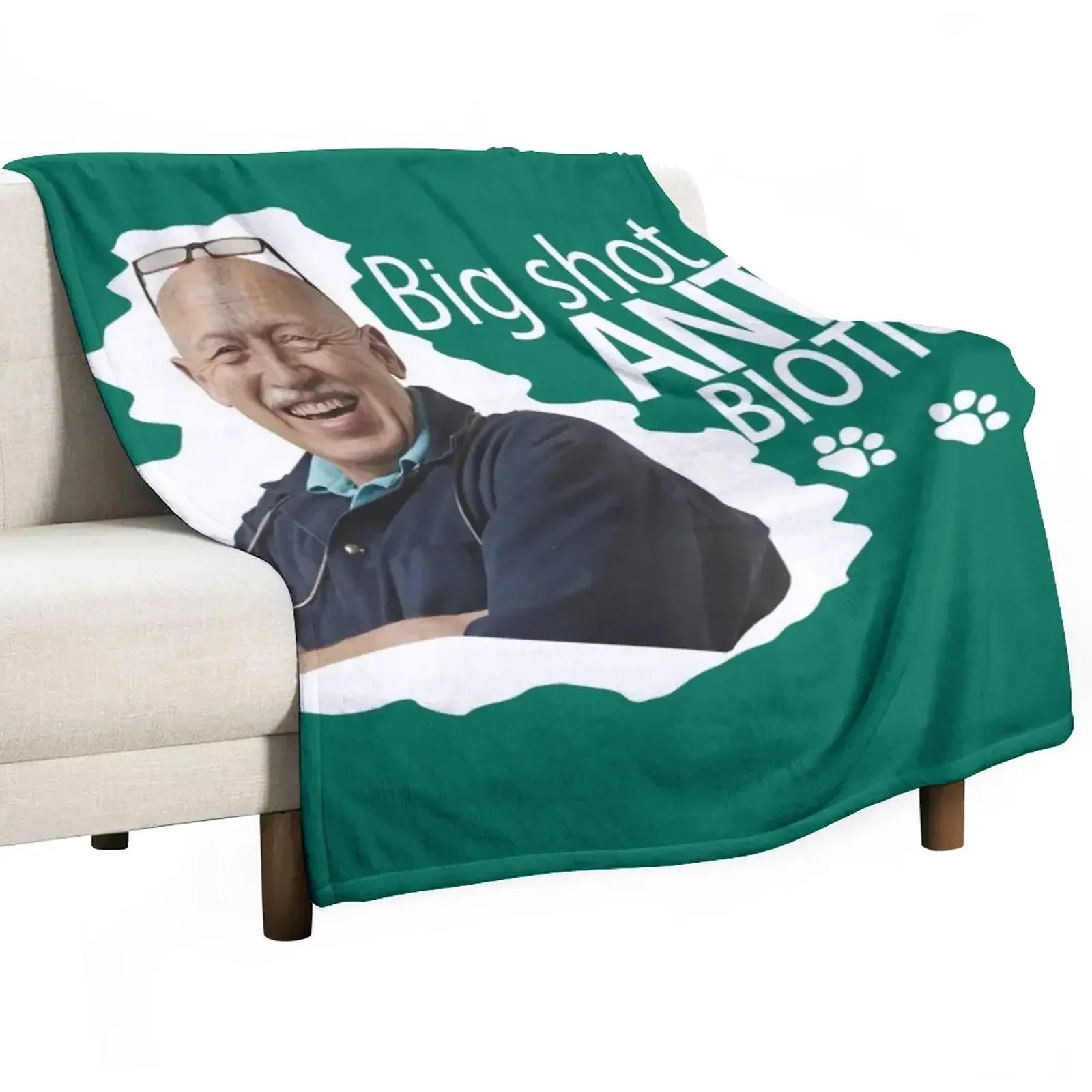 Big Shot Dr Pol Throw Blanket Fluffy Soft Blankets anime Camping Blanket cosplay anime