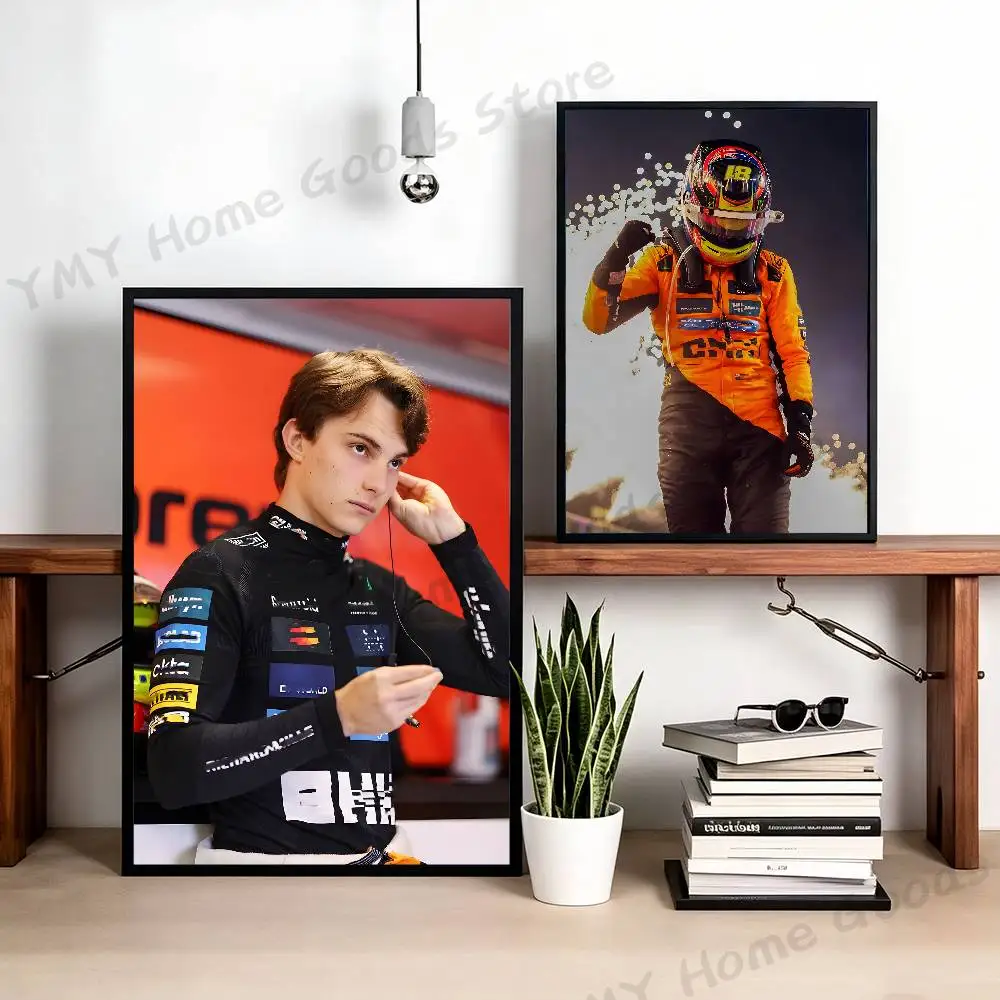 Racer 81 O-Oscar P-Piastri Poster For Wall Prints for Living Room Bedroom Office Home Decoration Gift