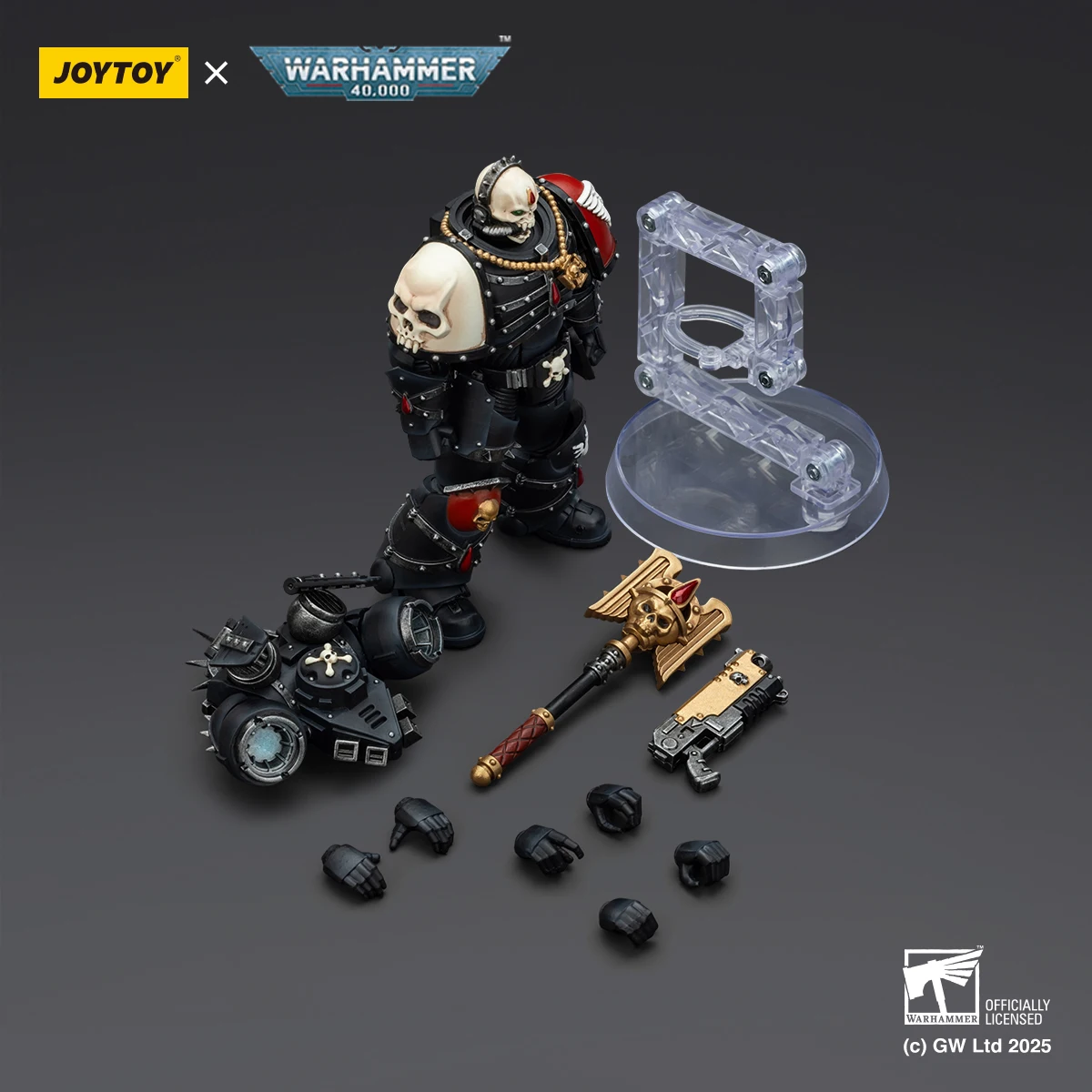 JOYTOY ウォーハンマー40K 1/18 ブラッドエンジェルズ レマーテス アクションフィギュア モデル玩具 コレクターズエディション フィギュア ジャンプパック付き