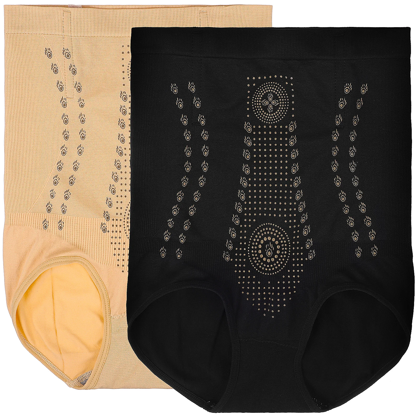 

2pcs Women Slimming Shapewear For Women Body Shaping Underwear Black Skin L Size Comfortable Body Shapewear Wear