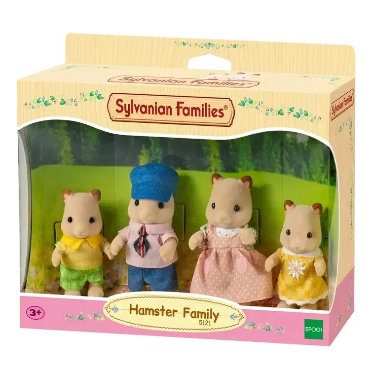 SYLVANIAN FAMILIES Doll House Furniture Set Miniature Simulation Piano Desk Set Hamster  Accessories Diy Families Toys Gift