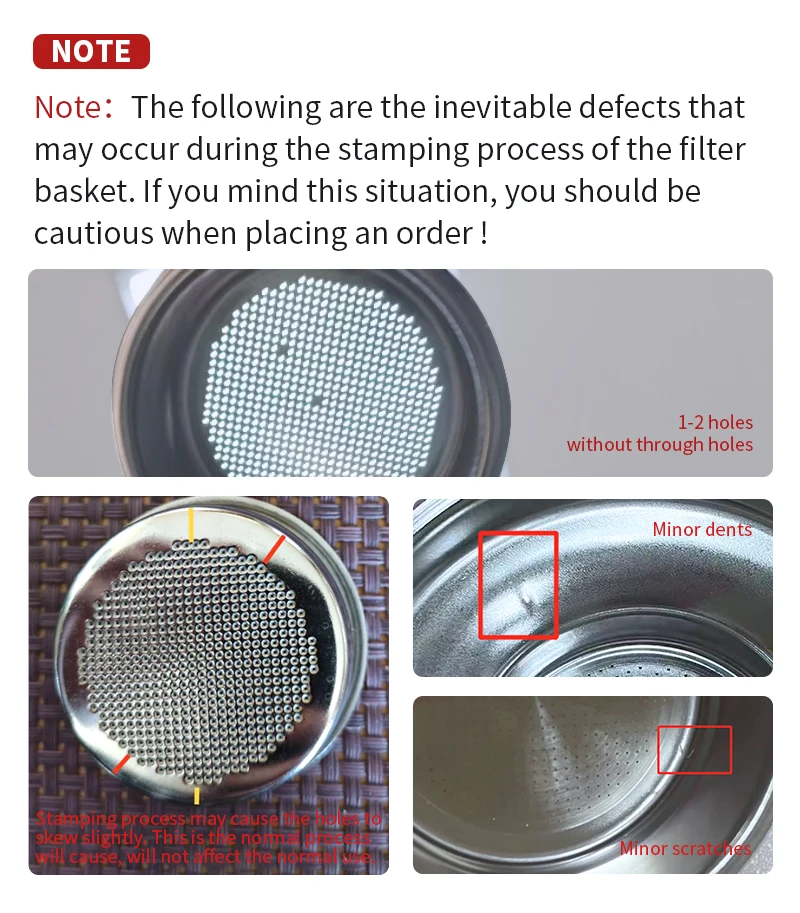 51MM Kaffee Filter Korb Ersatz Edelstahl Für Delonghi Boden Siebträger Espresso Gute Zubehör Barista Werkzeug – Detail 2