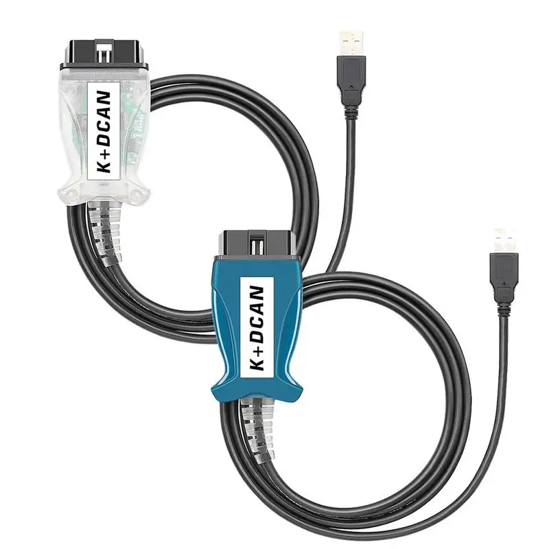 

K DCAN USB Car Diagnostic Cable OBDD 2 USB Cables Car Data Scanner Tool, Convenient To Use, FT245RL Chip K DCAN USB Interface