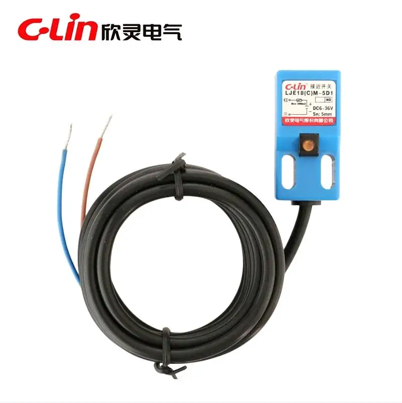 2 stücke Authentische Original C-Lin Abstand Sensing Näherungsschalter LJE18CM-5A1 LJE25M-8A1 A2 D1 D2 P1 P2 N1 N2