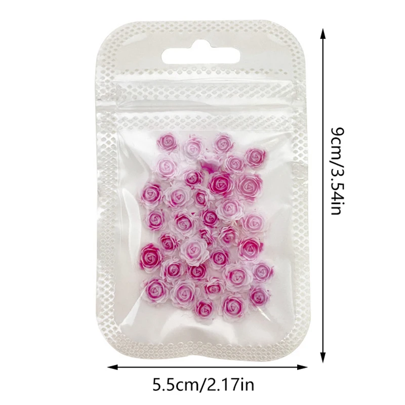 50 قطعة مسمار الفن زهرة صغيرة الراتنج جوهرة الأحجار DIY بها بنفسك مسمار الحرف ملصقات ثلاثية الأبعاد ل هلام البولندية مسمار اكسسوارات متعدد الألوان ارتفع #6