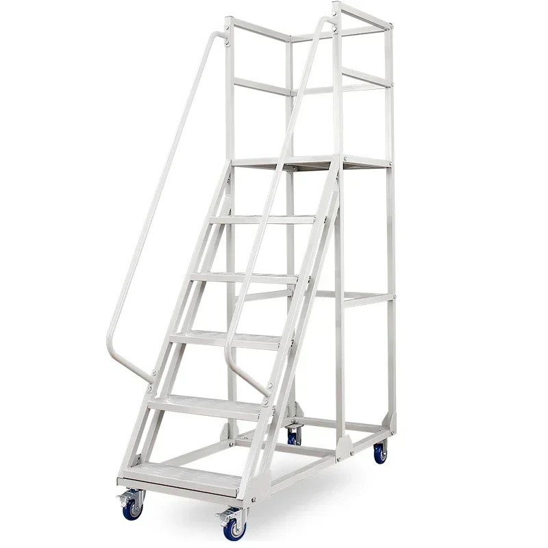 A variety of styles specification multi step ladder good quality step ladder movable with pulleys