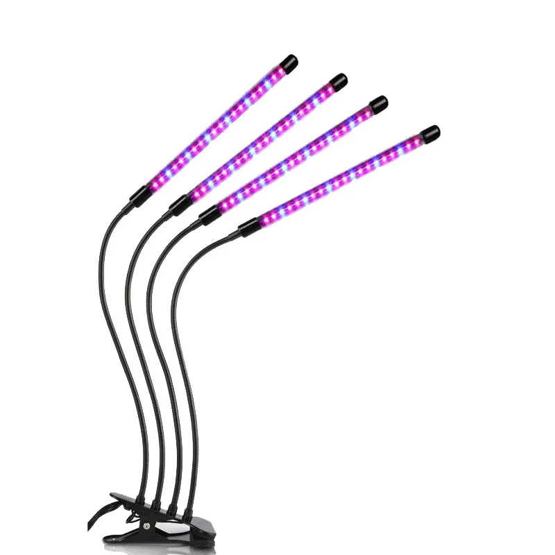USB LED Plant Grow Light Indoor Garden 10 dimbare niveaus Grow Light Volledig spectrum Timer Instelling Hydrocultuur Kas 3H/9H/12H - afbeelding 2