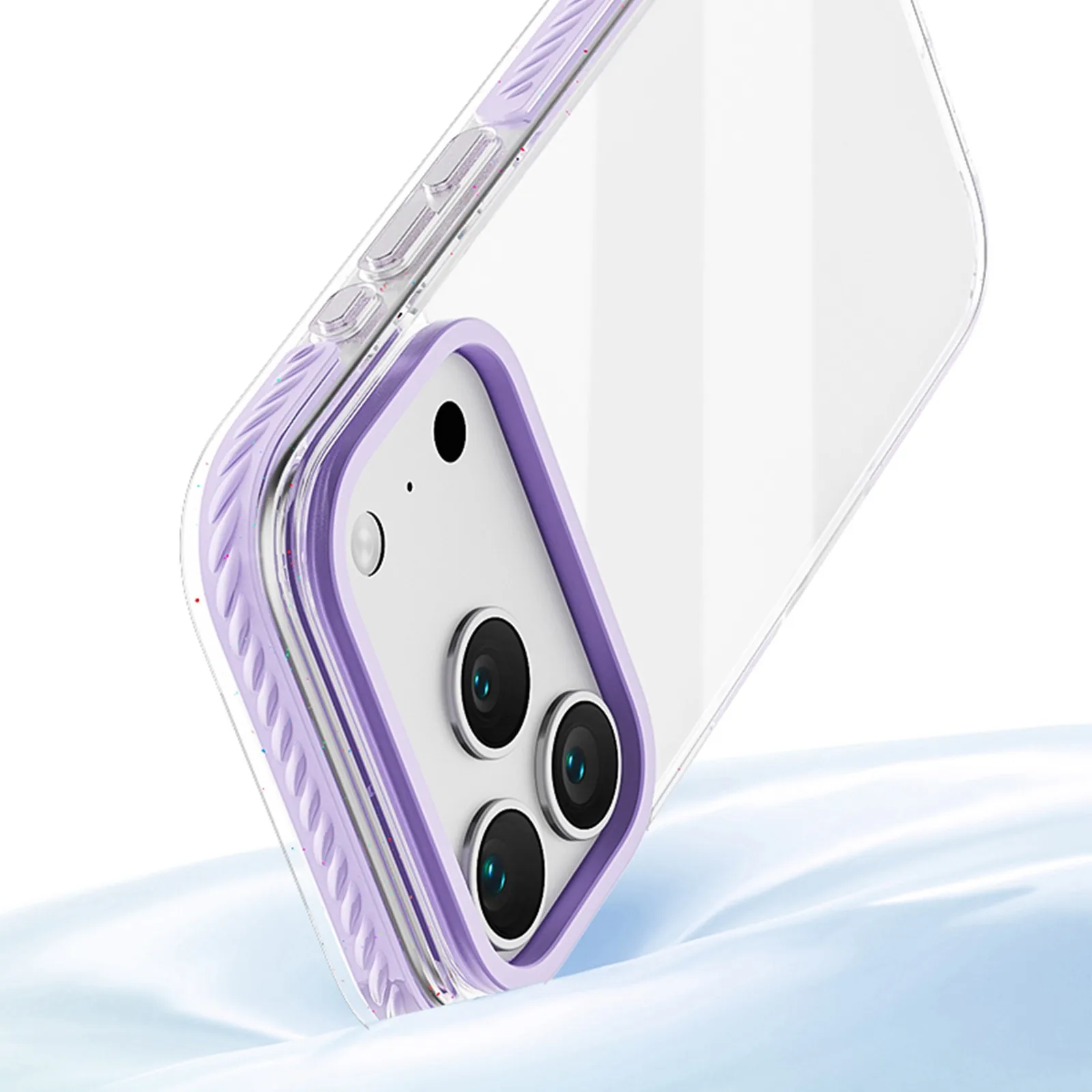 حافظة لهاتف آيفون 17 Air 16 15 14 Plus 13 Pro Max بلون سادة وغطاء صلب مقاوم للصدمات Funda