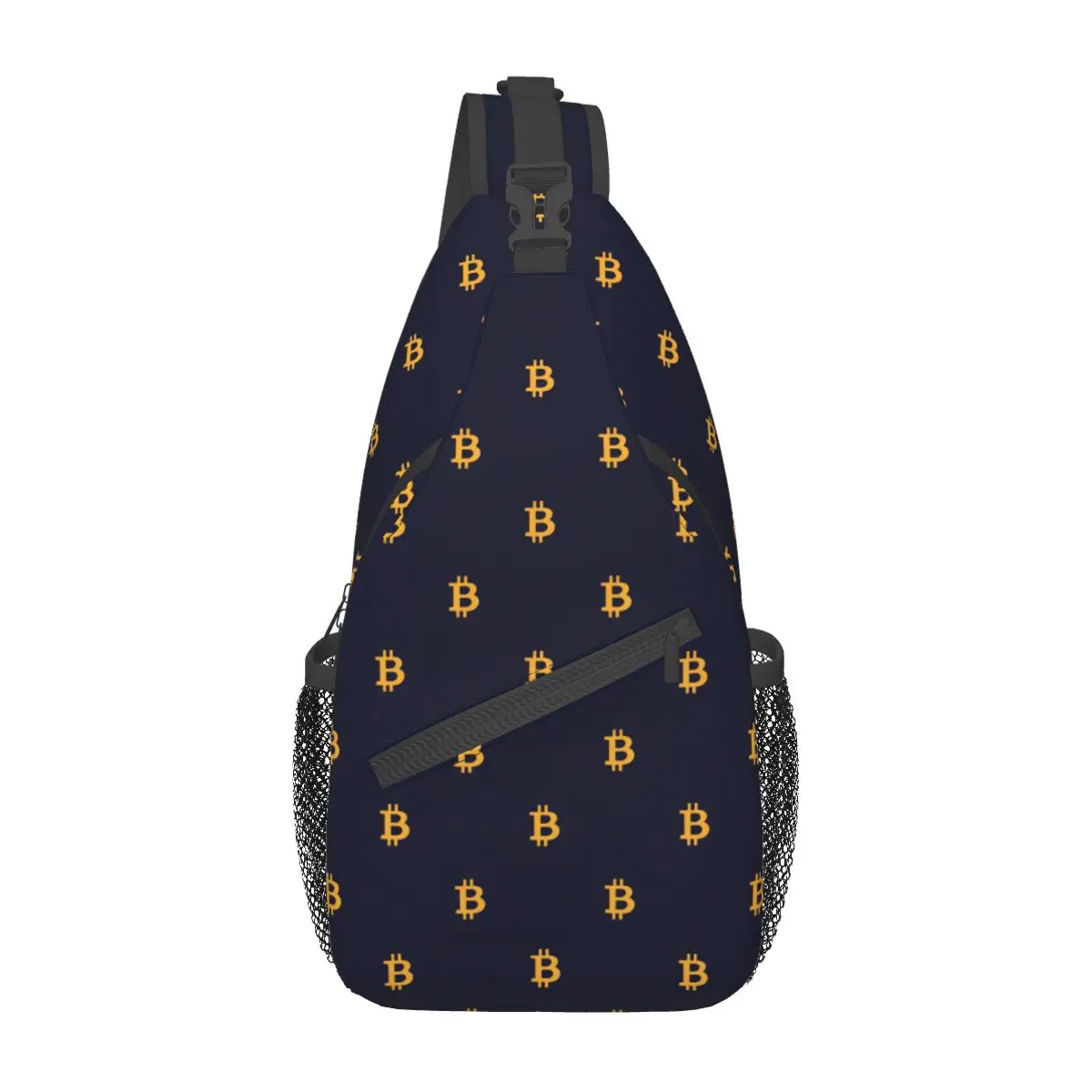 Kryptowalutowe woreczki strunowe kryptograficzne torba Crossbody na klatkę piersiową plecak na ramię Outdoor małe plecaki turystyczne waluty Bitcoin męskie damskie torby