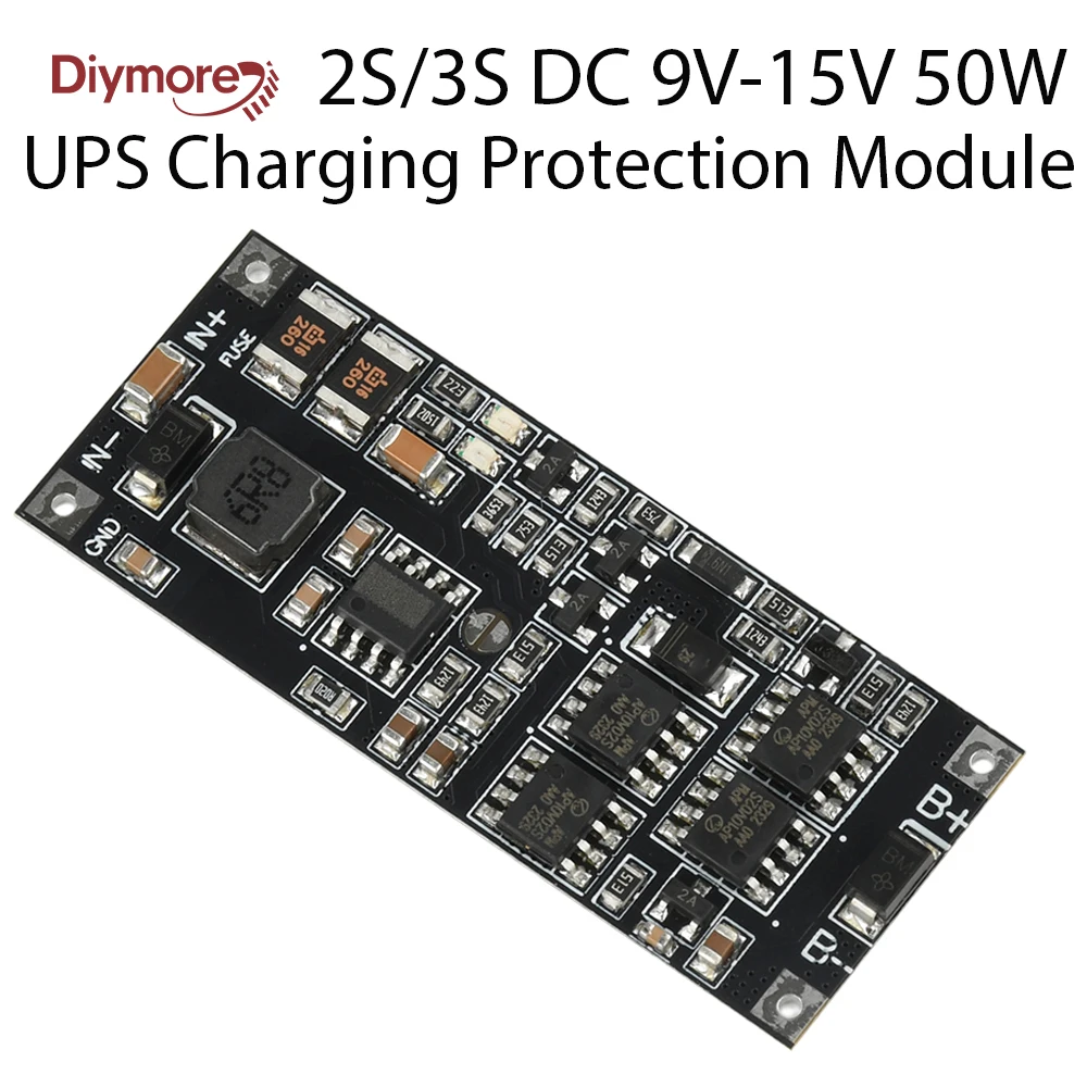 2S 3S Charge Protection Module 50W 4A Uninterruptible Power Supply Control Board Bidirectional Charge Discharge With Same