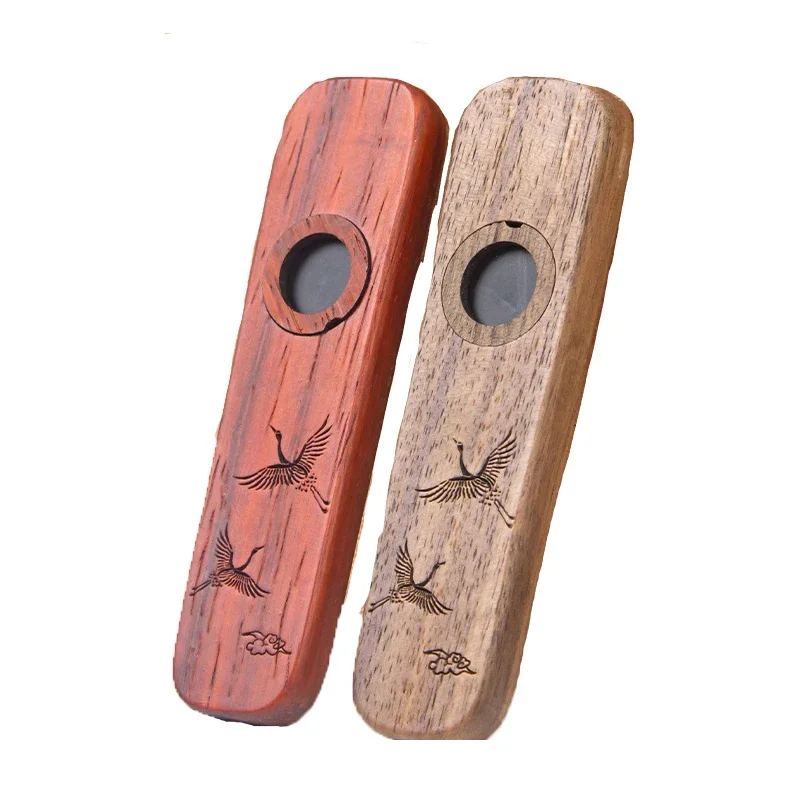 

Wooden Kazoo Orff Instruments Kazoo Flute Guitar Ukulele Accompaniment Harmonicon Mouth Music Children Birthday Gifts