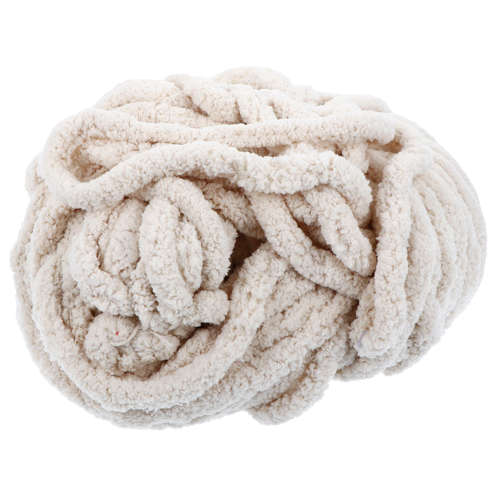 

Yarn 03m White Coarse Wool Knitting Supplies Chenille Blanket Line Anti Pilling Non Fading Soft Bright Color Skin